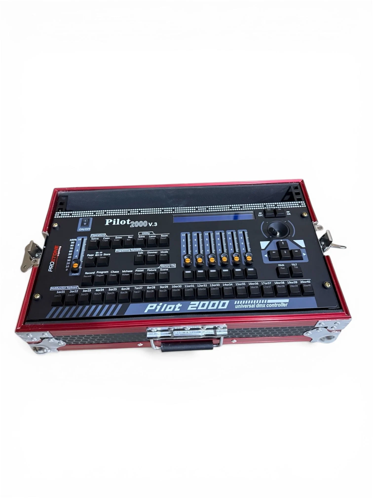 WhatsApp Image 2026-04-17 at 11.26.57 (3) PROSTONE Pilot 2000 V.3 Işık Kontrol Mikseri (Hard Case Dahil) - Görsel 1